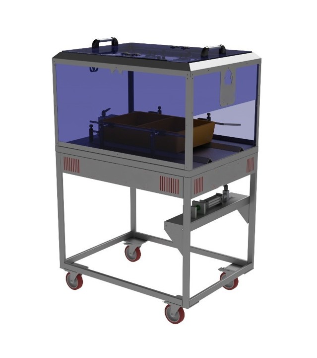 Spray vaccination device